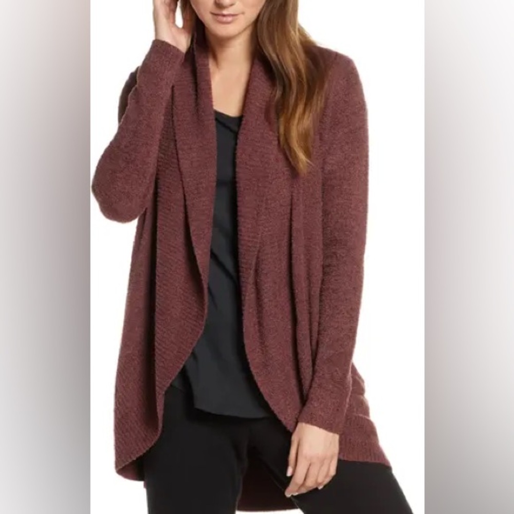 Barefoot Dreams Size S/M Open Front Cardigan Sweater EUC